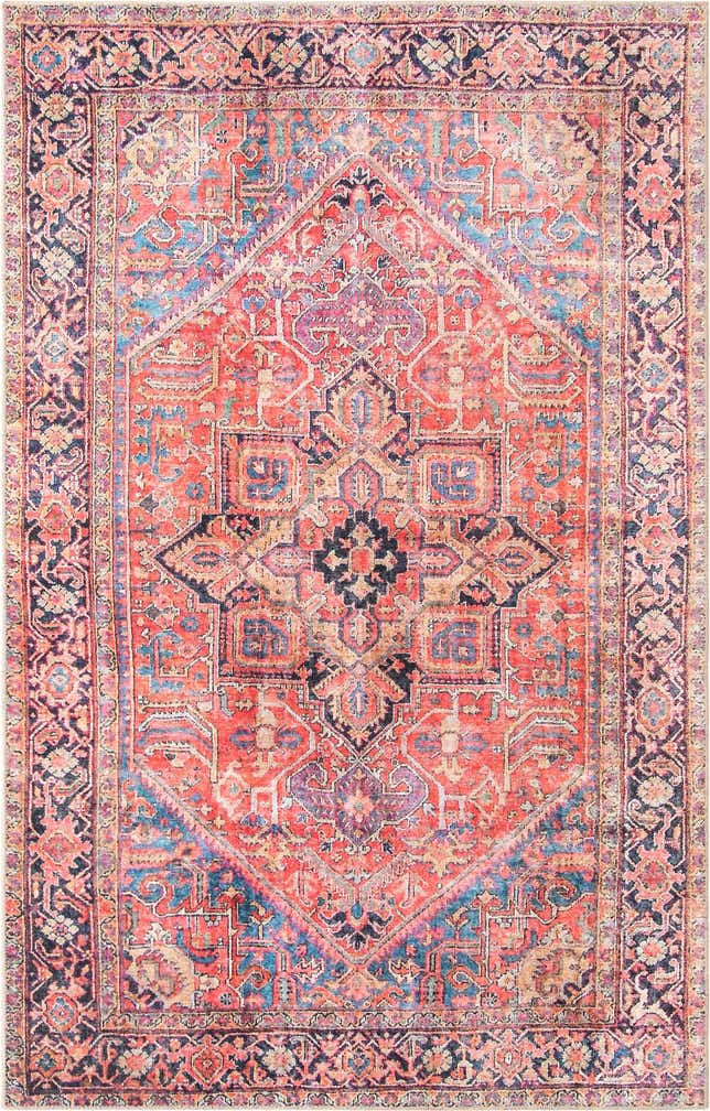 5' x 8' Washable Timeless Rug