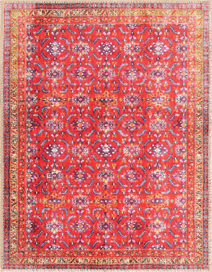 Detail image of 2' x 3' Washable Timeless Rug