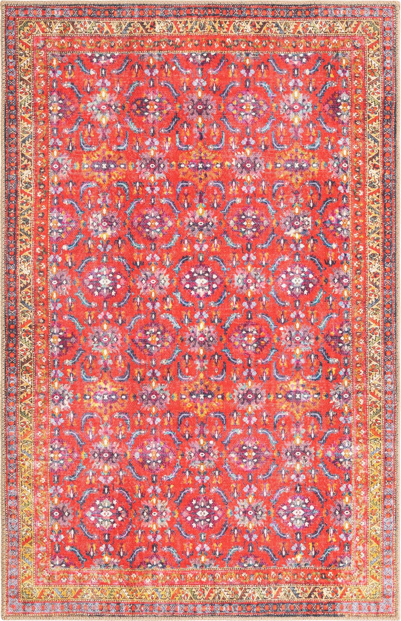 3' 6 x 5' 6 Washable Timeless Rug