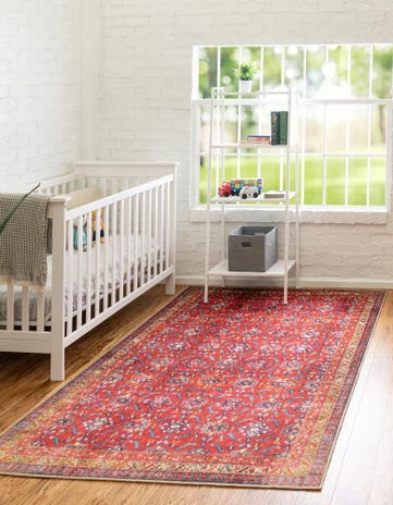 3' 6 x 5' 6 Washable Timeless Rug