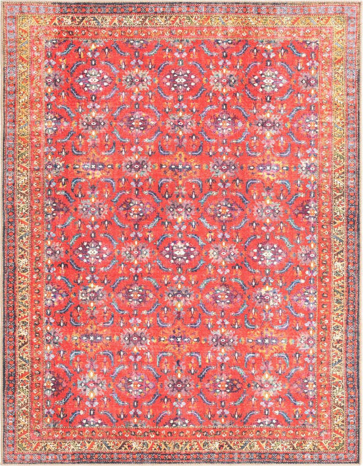 Detail image of 5' x 8' Washable Timeless Rug