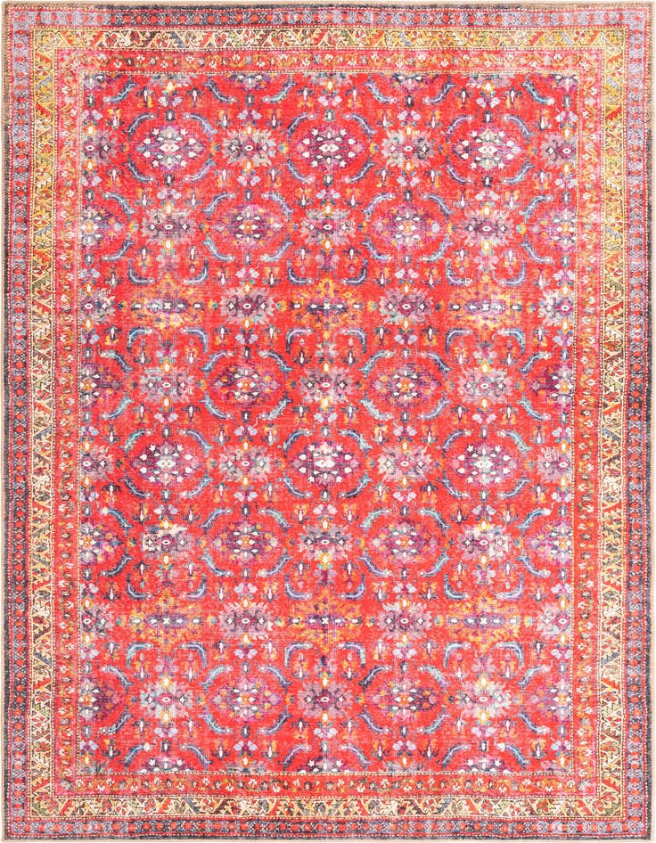 Detail image of 7' 6 x 10' 6 Washable Timeless Rug