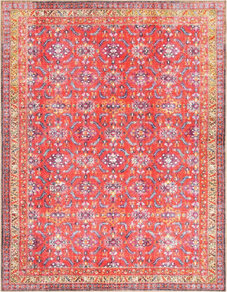 Detail image of 8' 4 x 12' Washable Timeless Rug