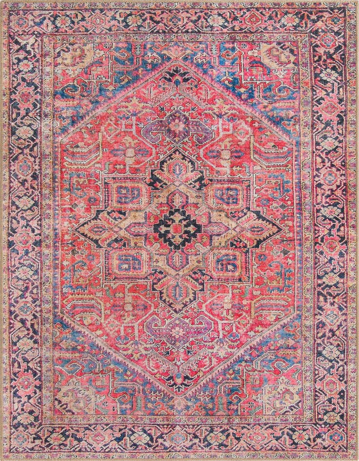Detail image of 4' x 6' Washable Timeless Rug