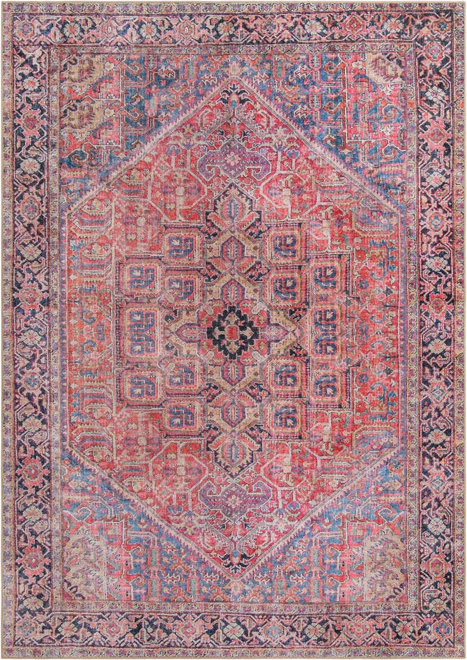 Detail image of 7' 10 x 11' Washable Timeless Rug