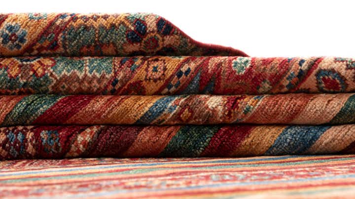 8' 10 x 11' 11 Torkaman Wool Rug