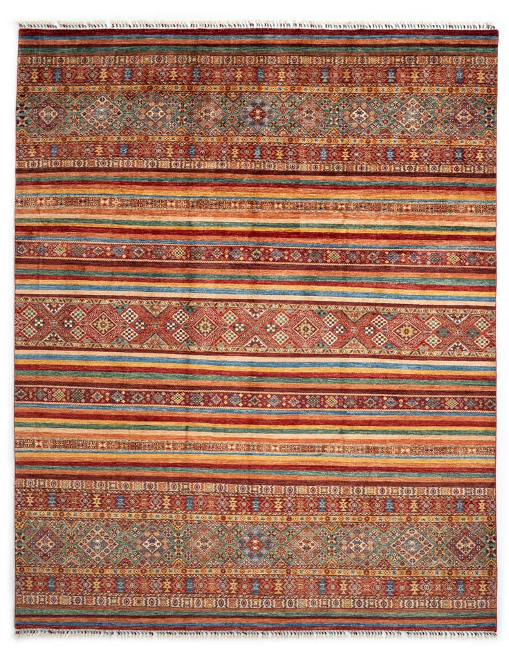 Detail image of 8' 10 x 11' 11 Torkaman Wool Rug