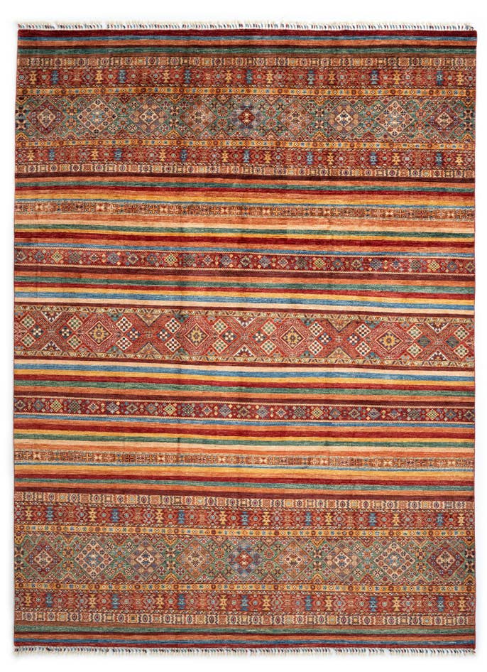 Detail image of 8' 10 x 11' 11 Torkaman Wool Rug
