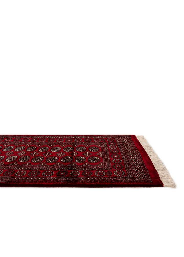 4' 3 x 5' 8 Hand Knotted Torkaman Persian Wool Rug