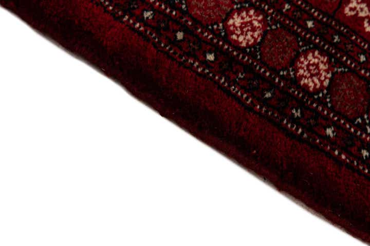 4' 2 x 6' 2 Hand Knotted Torkaman Persian Wool Rug