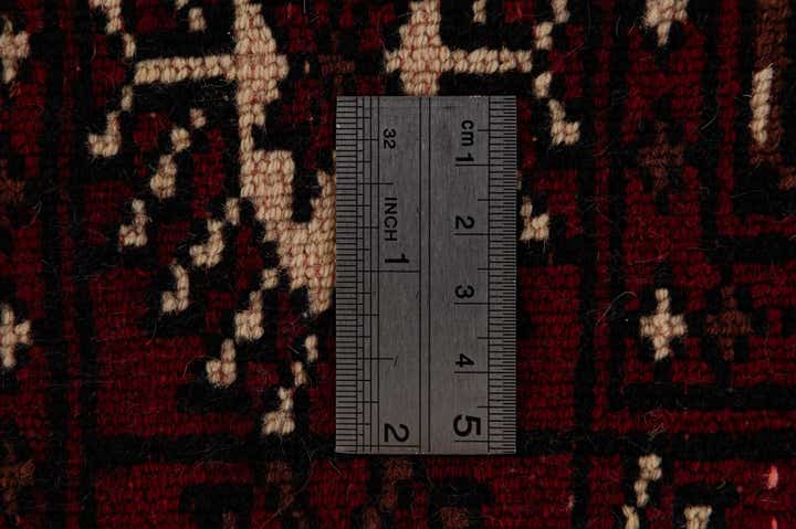 4' 3 x 6' Hand Knotted Torkaman Persian Wool Rug