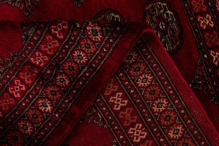 4' 2 x 6' Hand Knotted Torkaman Persian Wool Rug