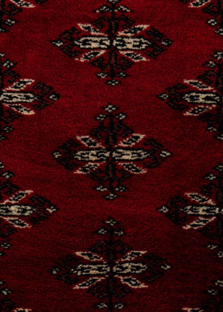 4' 3 x 6' 4 Hand Knotted Torkaman Persian Wool Rug
