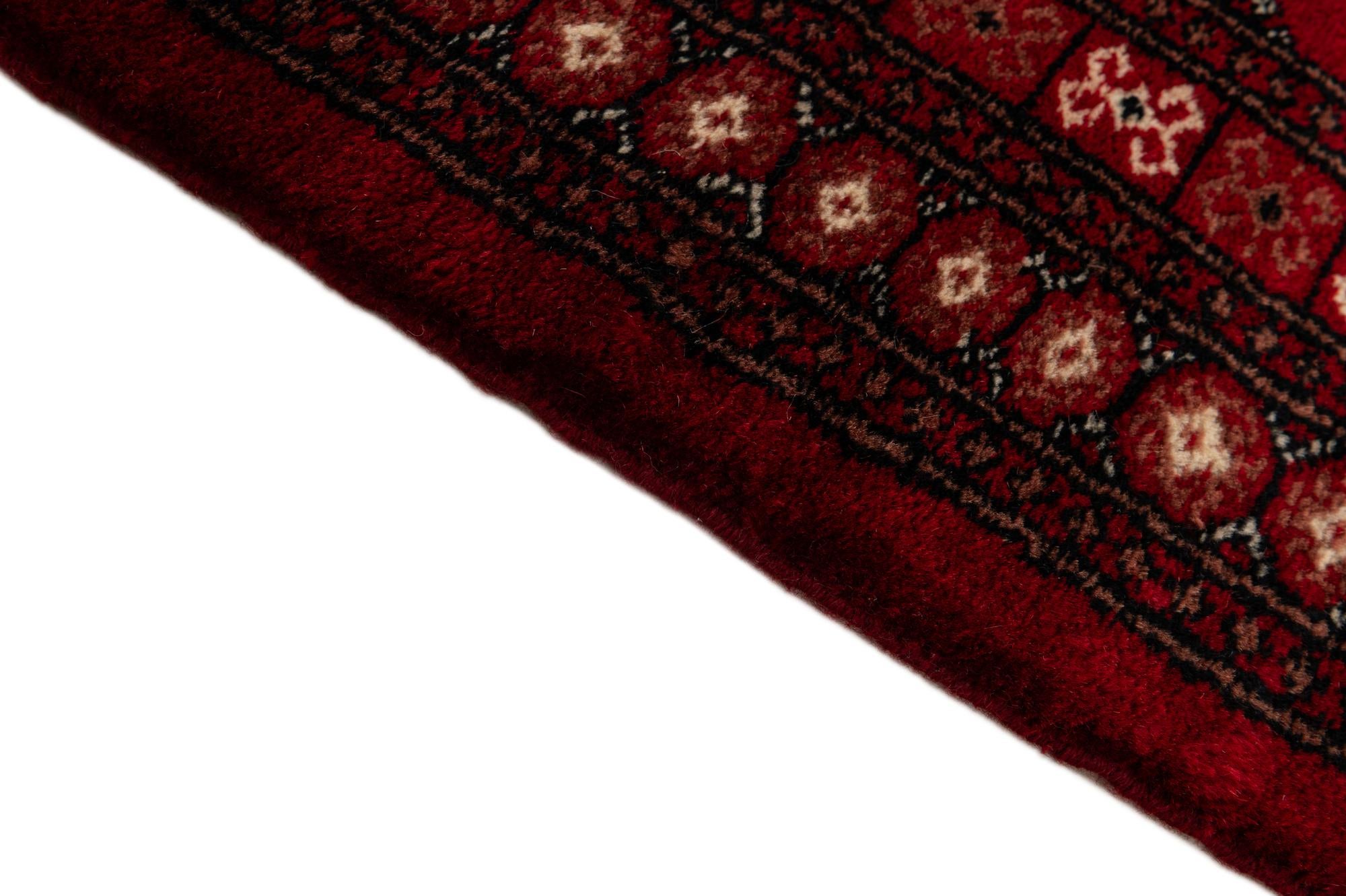 4' 1 x 6' 6 Hand Knotted Torkaman Persian Wool Rug