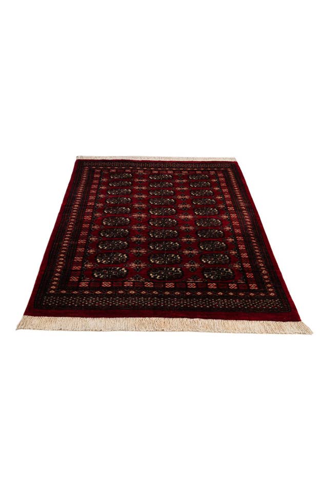 Detail image of 4' 2 x 6' 3 Torkaman Wool Rug