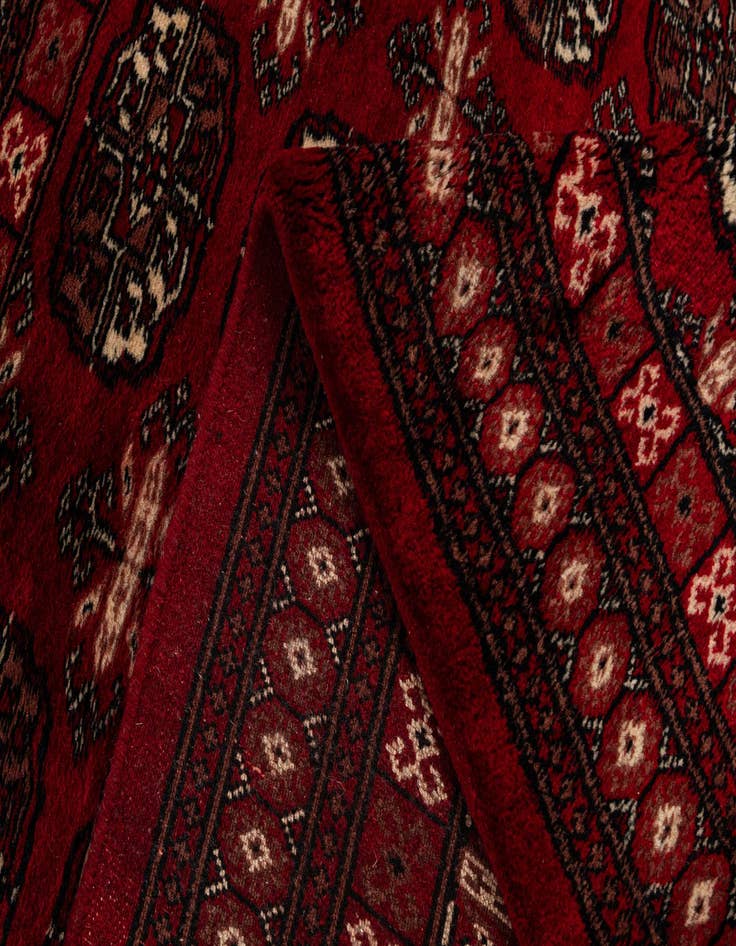 Detail image of 4' 2 x 6' 3 Torkaman Wool Rug