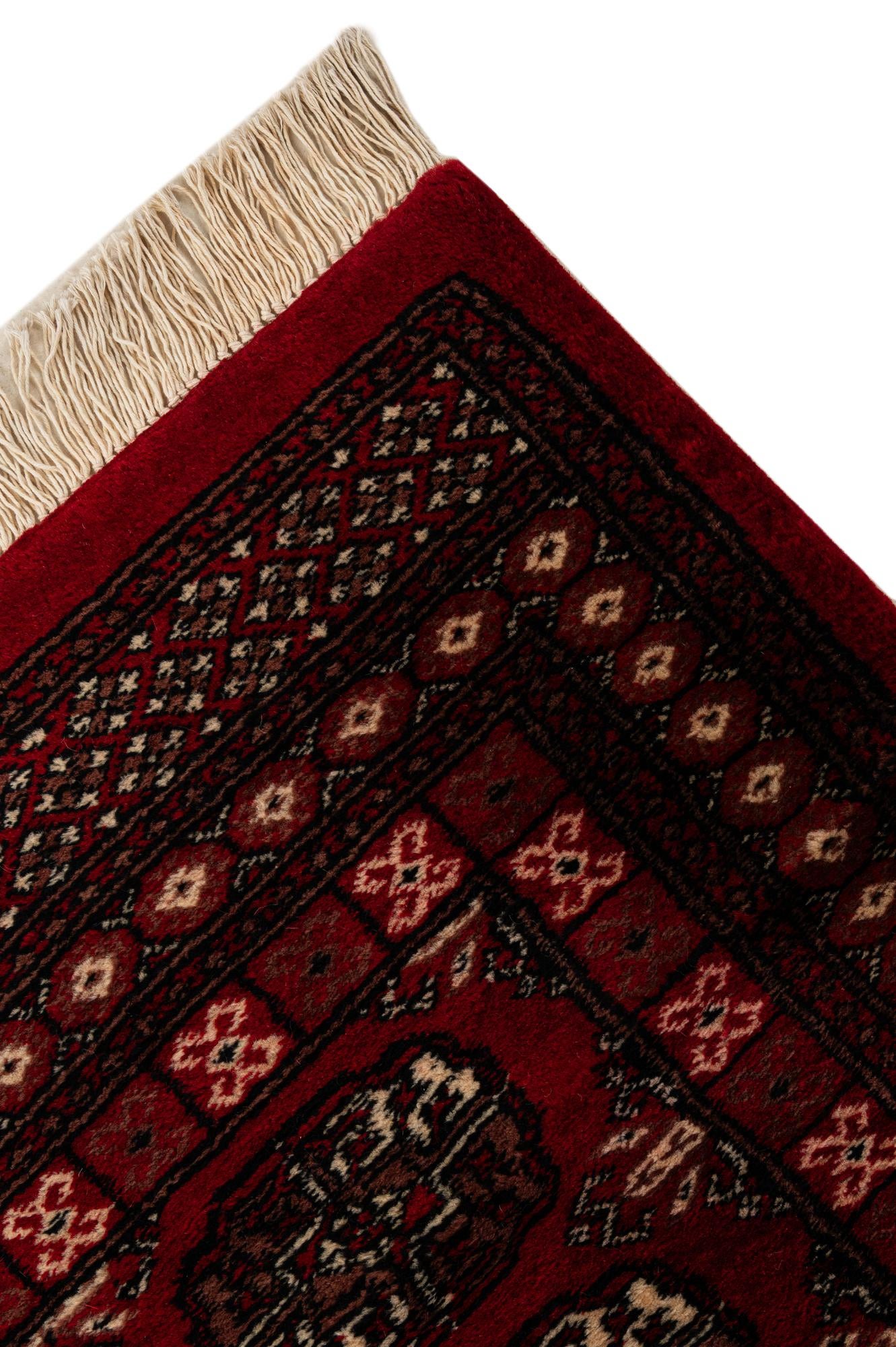4' 2 x 6' 3 Torkaman Wool Rug