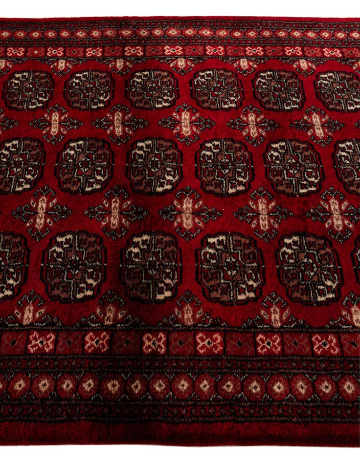Detail image of 4' 2 x 6' 3 Torkaman Wool Rug