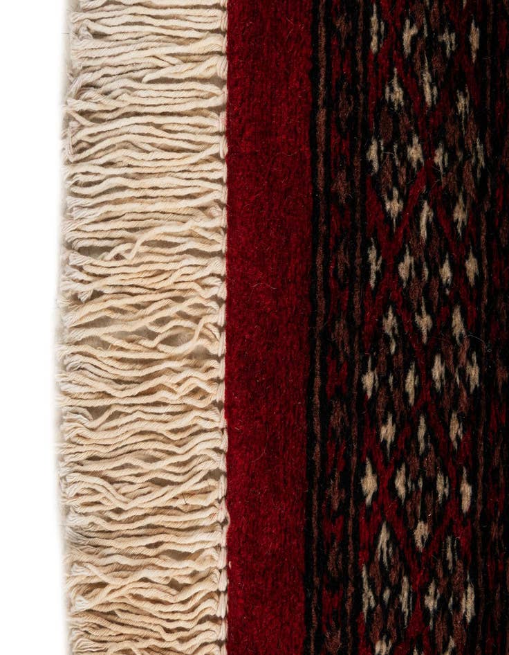 Detail image of 4' 2 x 6' 3 Torkaman Wool Rug