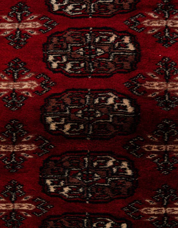 Detail image of 4' 2 x 6' 3 Torkaman Wool Rug