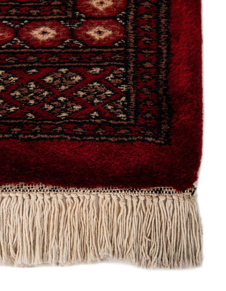 Detail image of 4' 2 x 6' 3 Torkaman Wool Rug
