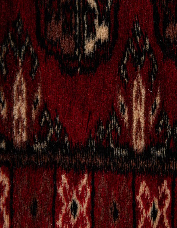 Detail image of 4' 2 x 6' 3 Torkaman Wool Rug