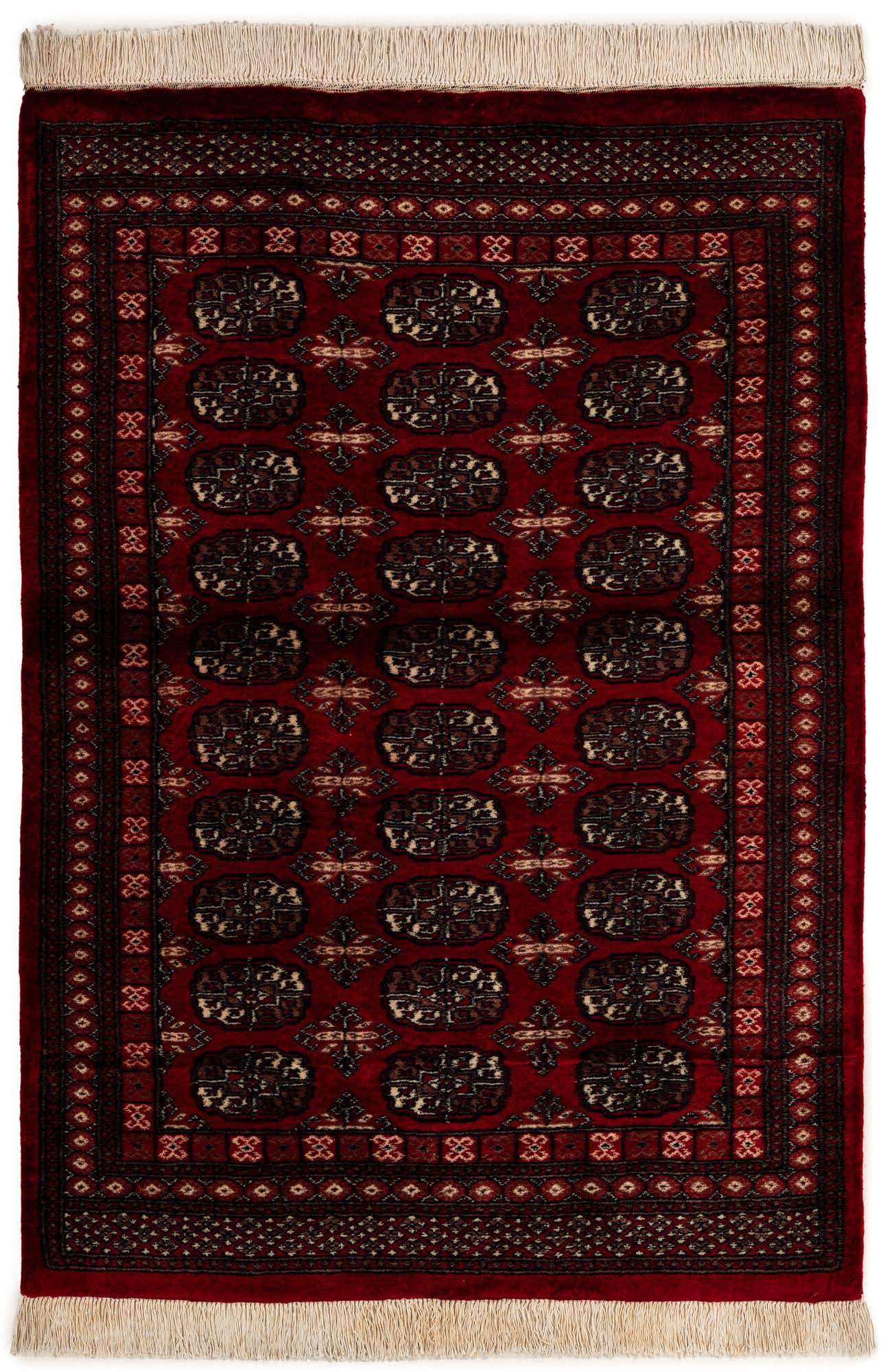4' 2 x 6' 3 Torkaman Wool Rug