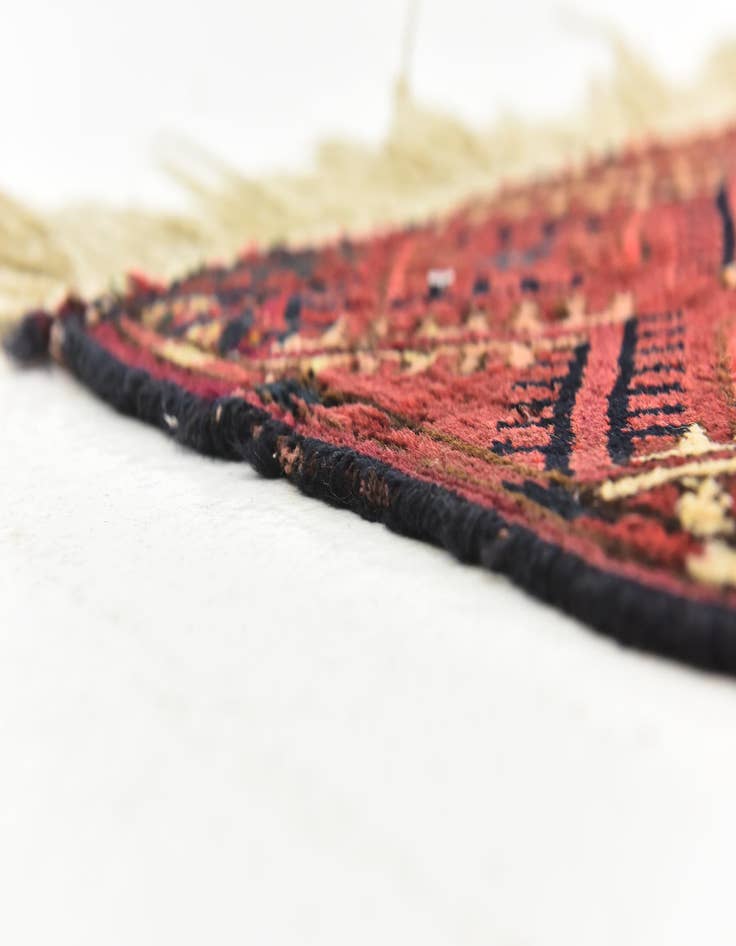 Detail image of 7' x 10' Hand Knotted Torkaman Wool Rug