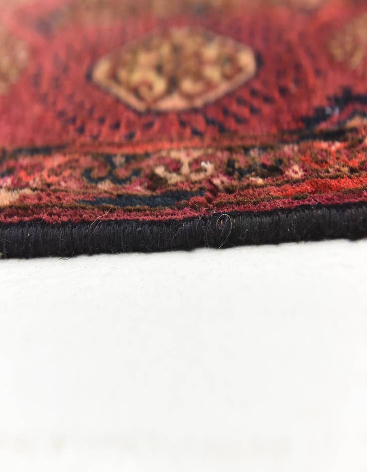 Detail image of 7' x 10' Hand Knotted Torkaman Wool Rug