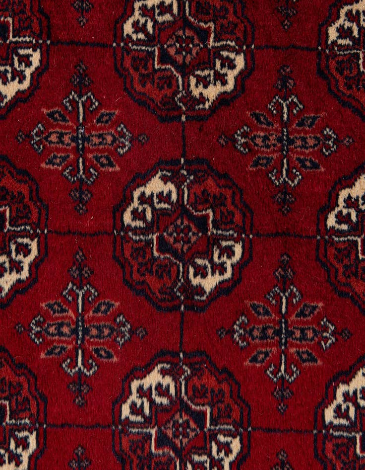 Detail image of 9' 4 x 12' 1  Hand Knotted Torkaman Persian Wool Rug