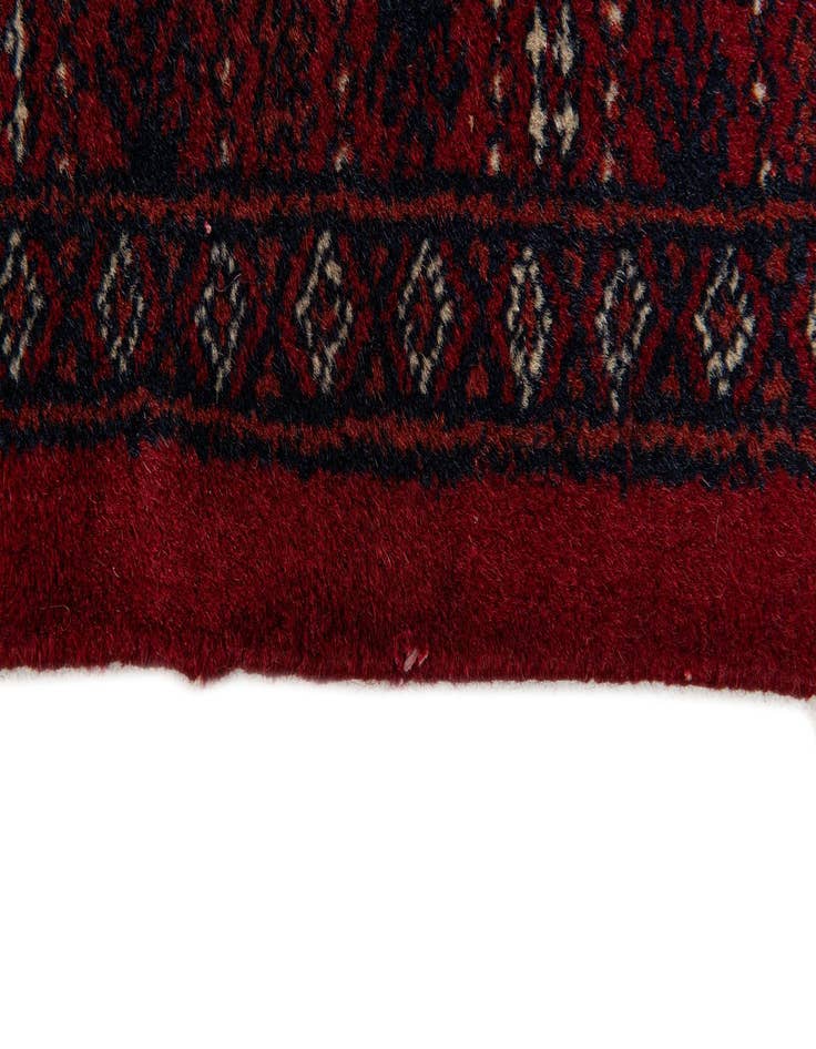 Detail image of 9' 4 x 12' 1  Hand Knotted Torkaman Persian Wool Rug