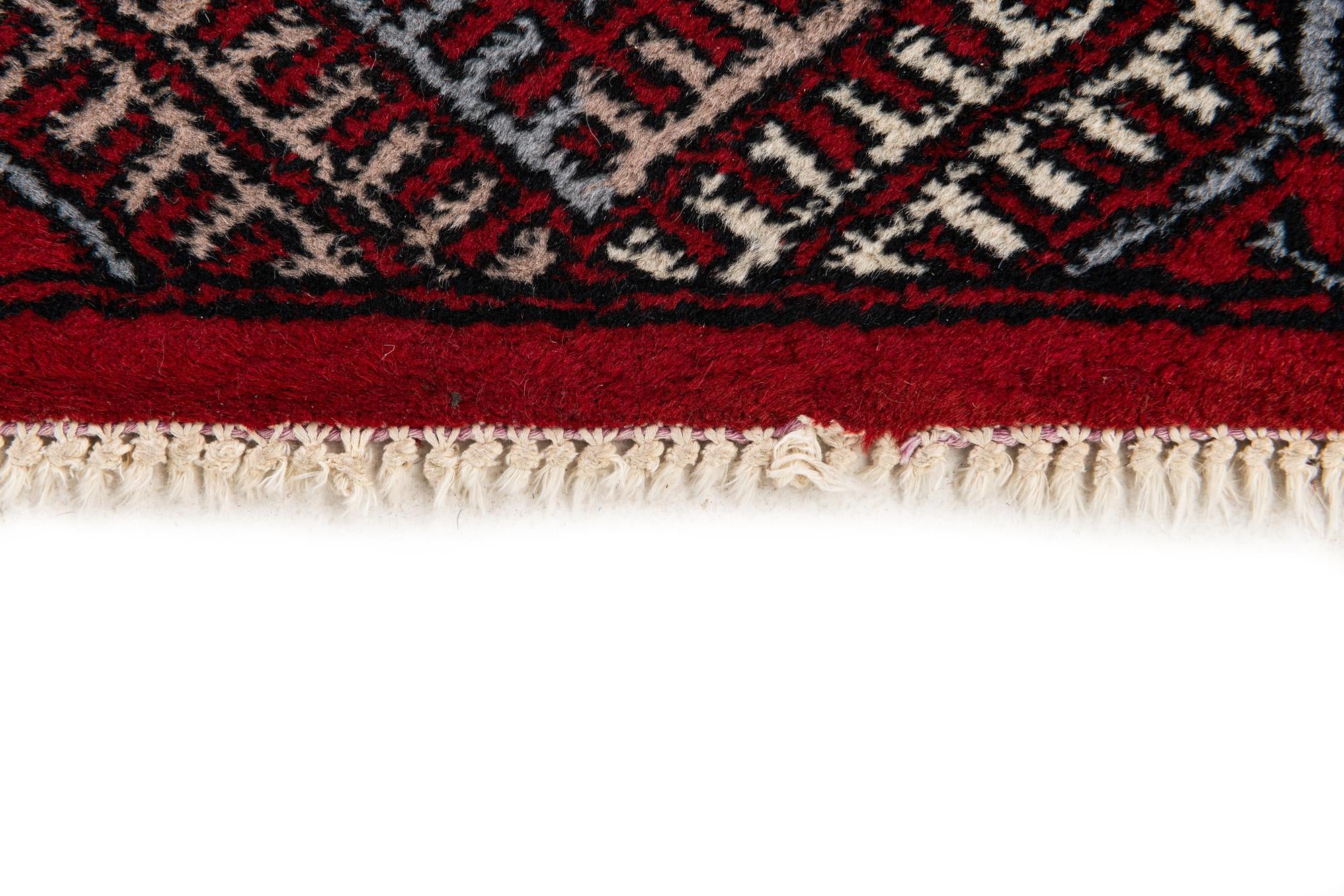 3' 2 x 5' 1 Hand Knotted Torkaman Wool Rug