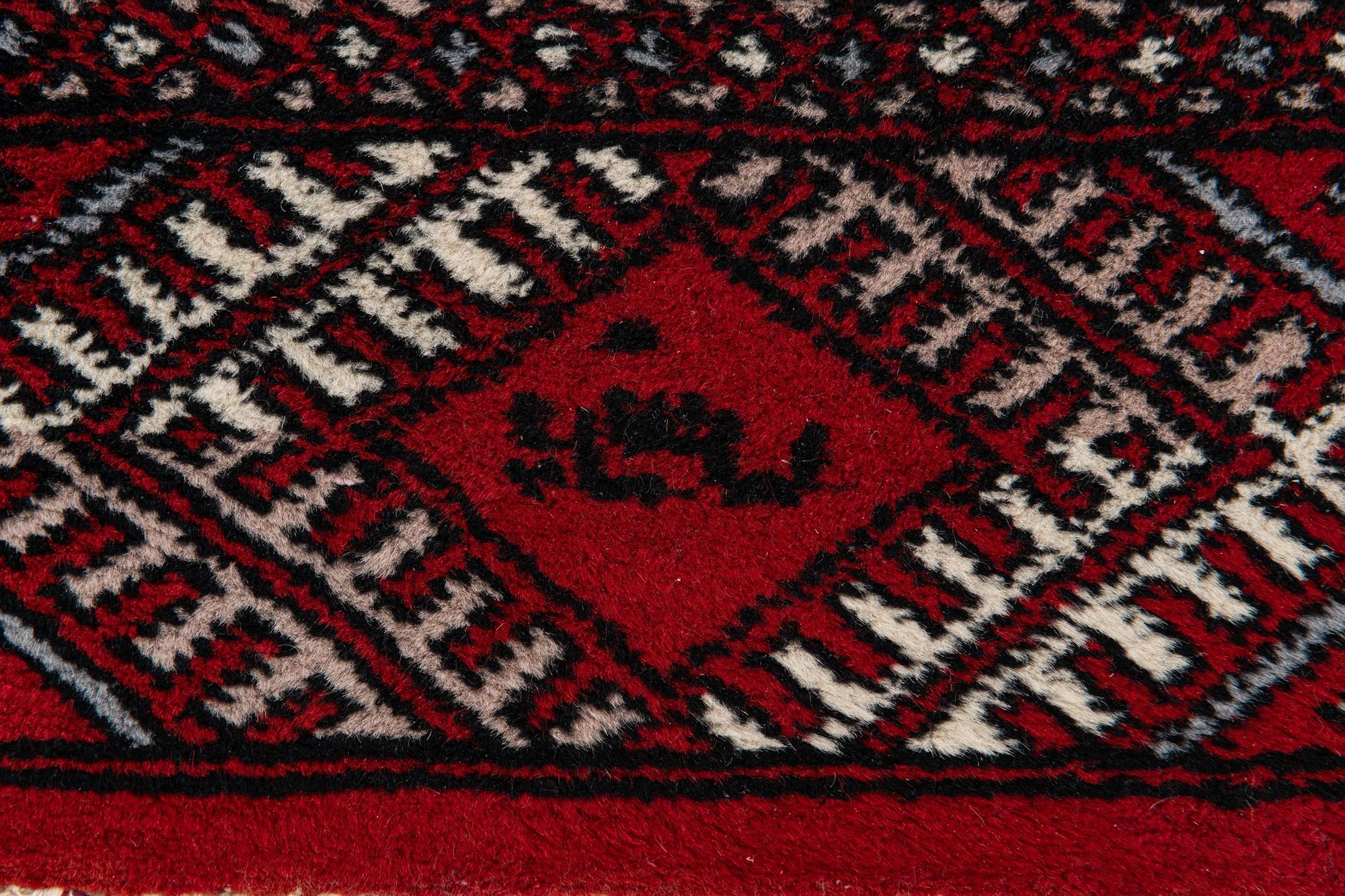 3' 2 x 5' 1 Hand Knotted Torkaman Wool Rug