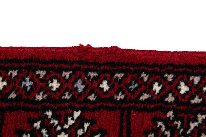 3' 2 x 5' 1 Hand Knotted Torkaman Wool Rug