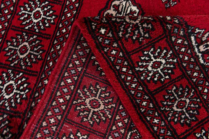 3' 2 x 5' 1 Hand Knotted Torkaman Wool Rug