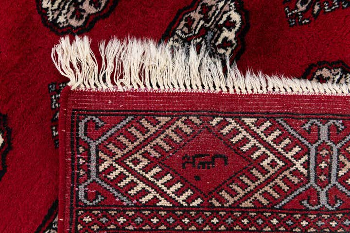 3' 2 x 5' 1 Hand Knotted Torkaman Wool Rug