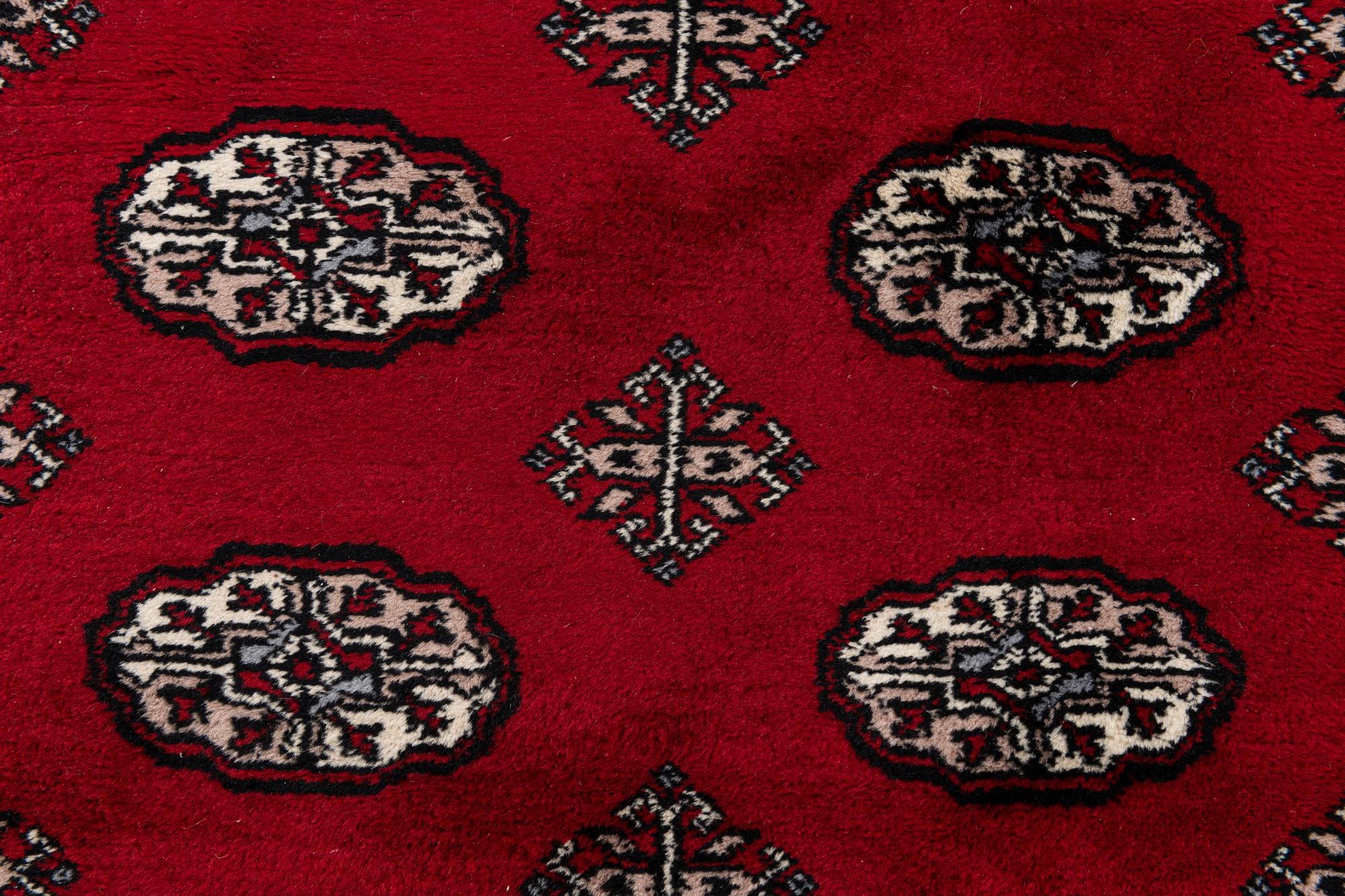3' 2 x 5' 1 Hand Knotted Torkaman Wool Rug