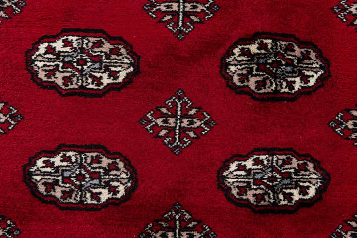 3' 2 x 5' 1 Hand Knotted Torkaman Wool Rug