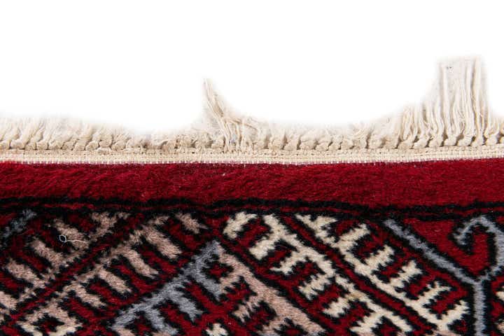 3' 2 x 5' 1 Hand Knotted Torkaman Wool Rug