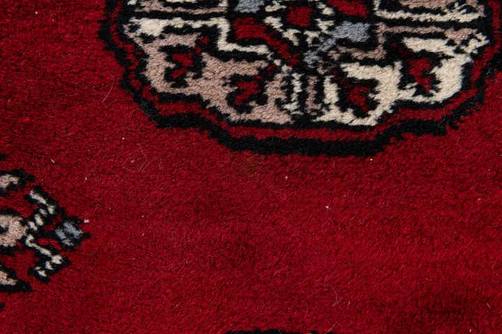 3' 2 x 5' 1 Hand Knotted Torkaman Wool Rug