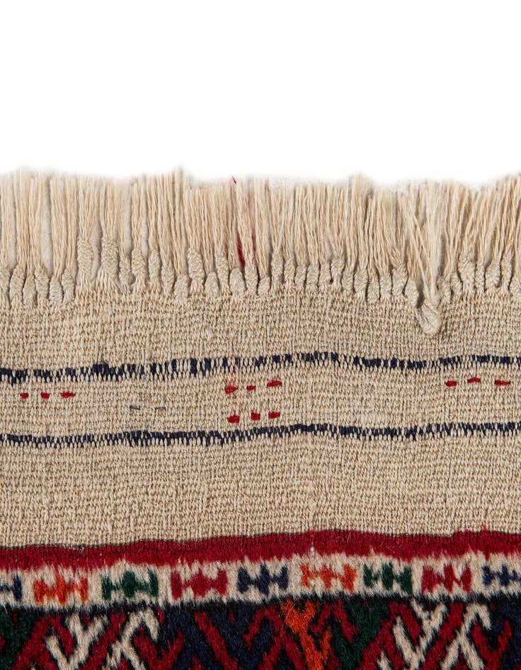 Detail image of 6' x 9'  Hand Knotted Torkaman Persian Wool Rug