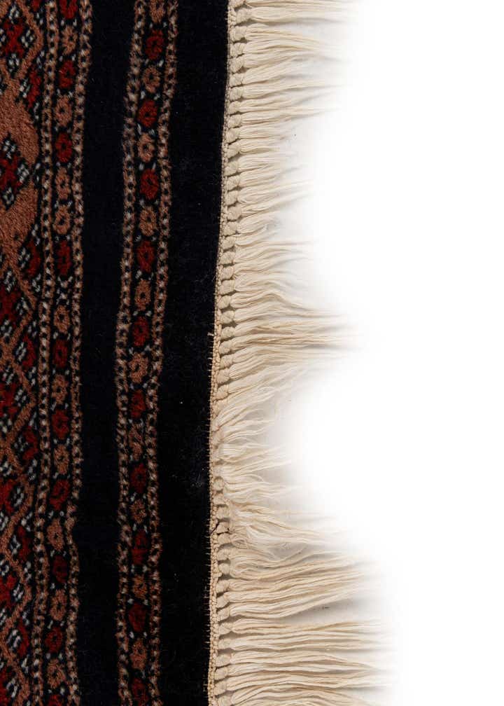 6' 1 x 8' 7 Hand Knotted Torkaman Persian Wool Rug