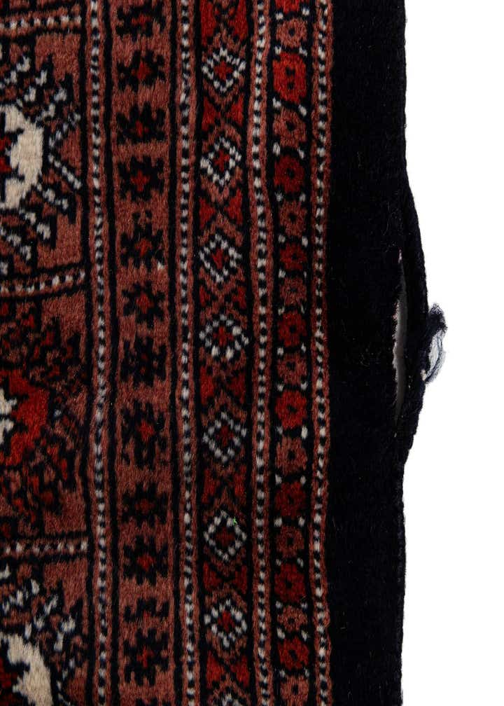 6' 1 x 8' 7 Hand Knotted Torkaman Persian Wool Rug