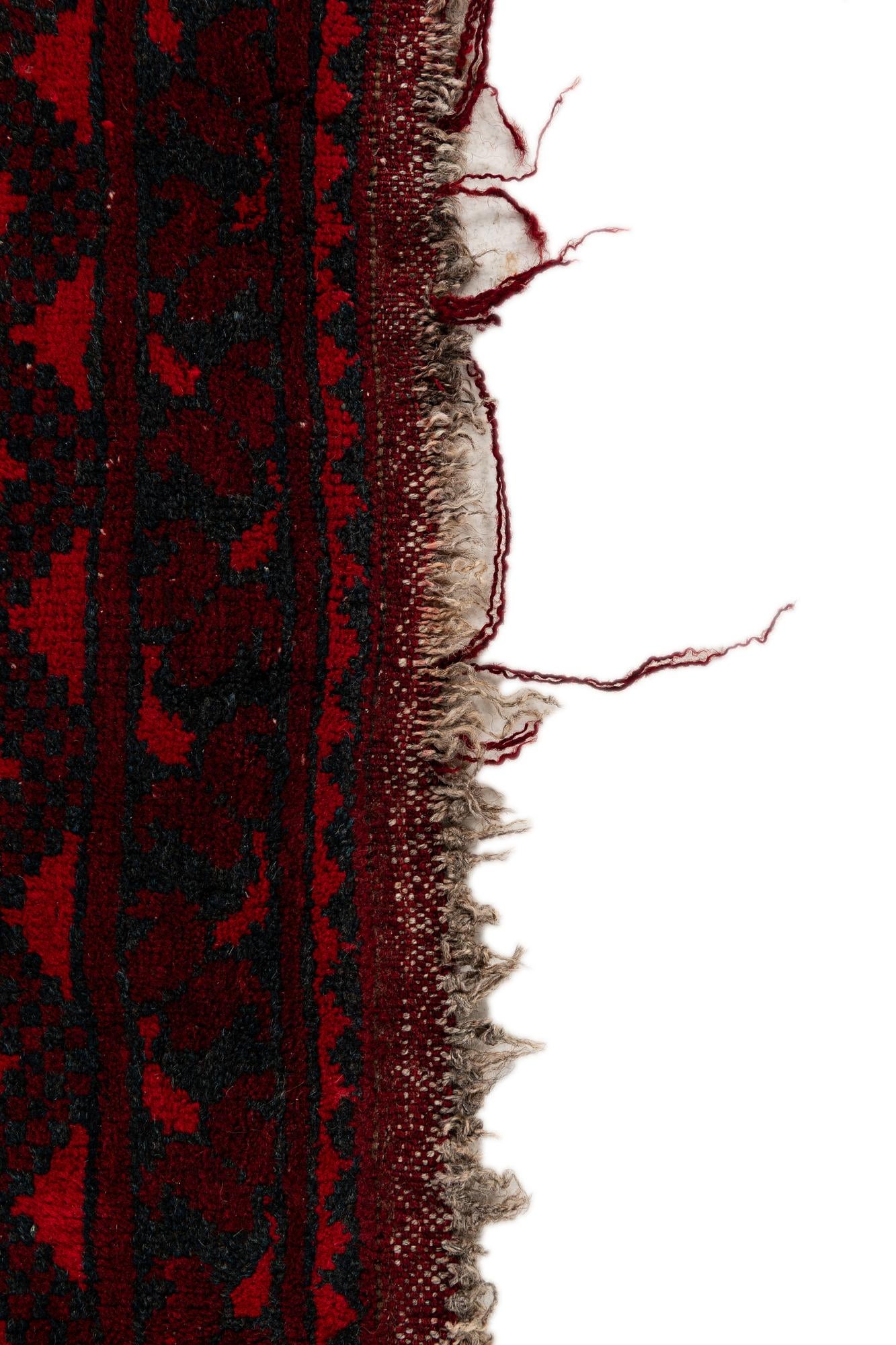 7' 5 x 9' 7 Hand Knotted Torkaman Persian Wool Rug