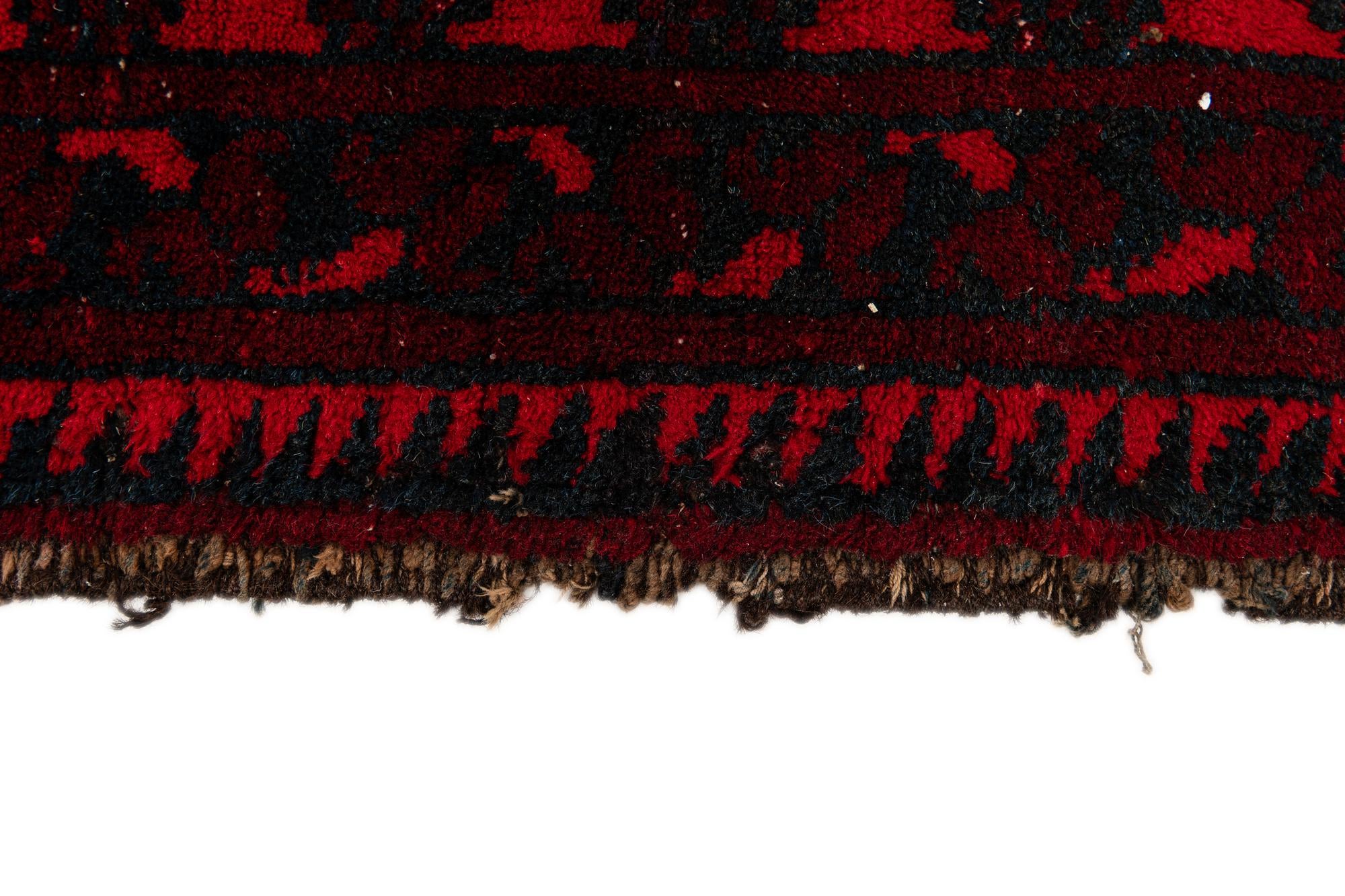7' 5 x 9' 7 Hand Knotted Torkaman Persian Wool Rug