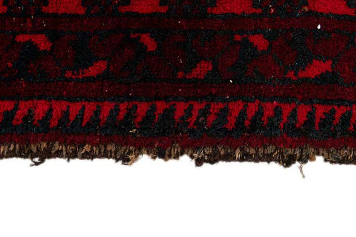 7' 5 x 9' 7 Hand Knotted Torkaman Persian Wool Rug