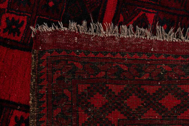 7' 5 x 9' 7 Hand Knotted Torkaman Persian Wool Rug