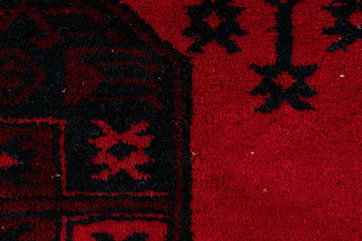 7' 5 x 9' 7 Hand Knotted Torkaman Persian Wool Rug