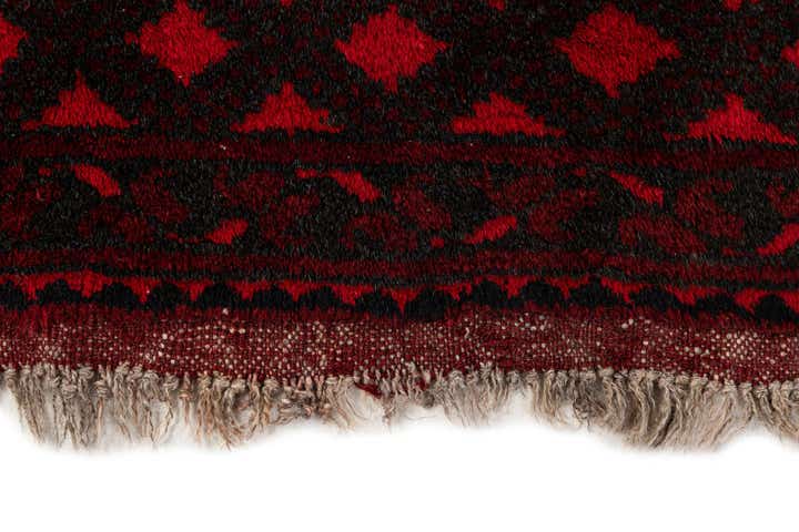 7' 5 x 9' 7 Hand Knotted Torkaman Persian Wool Rug