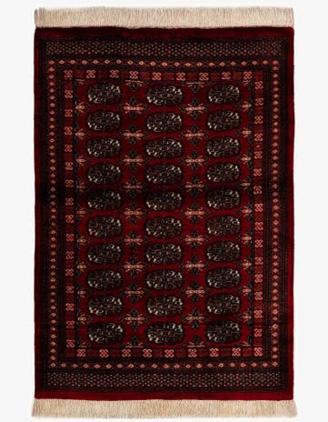 4' 2 x 6' 3 Torkaman Wool Rug